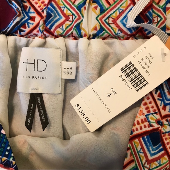 🆕HD PARIS│Olympia Silk Skirt by Anthropologie - Picture 8 of 9